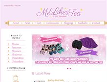 Tablet Screenshot of melikestea.com